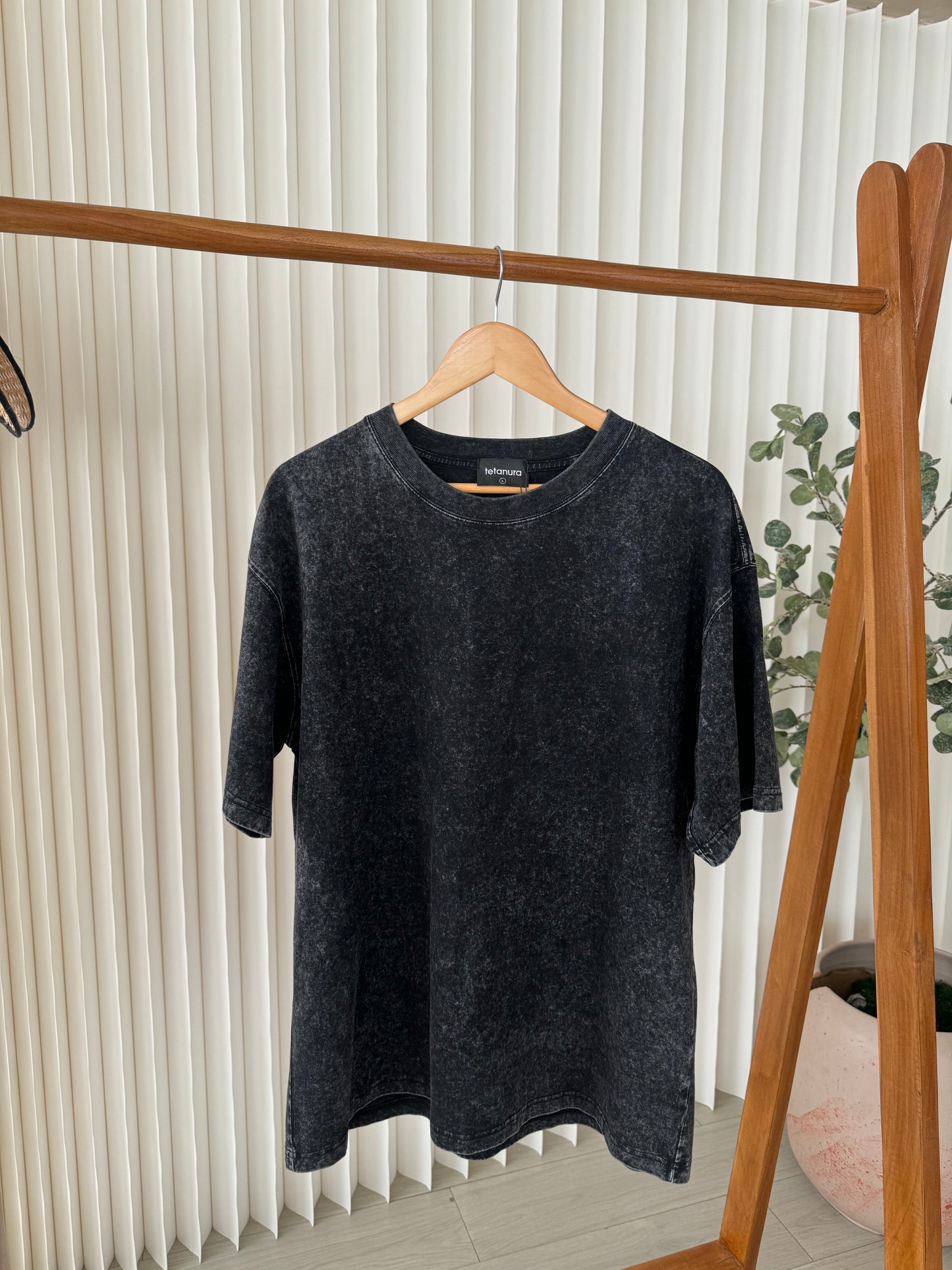 Plain washed tee (5 COLORS)