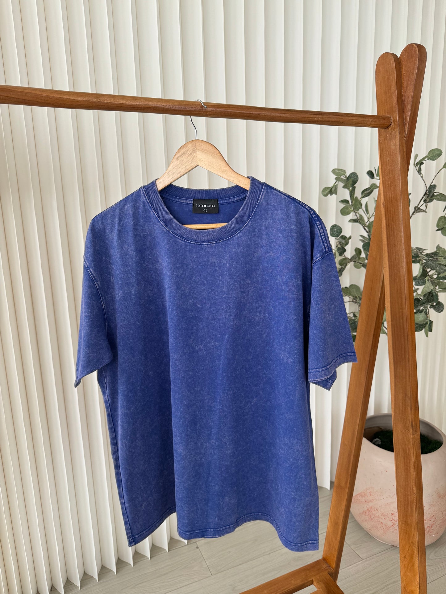 Plain washed tee (5 COLORS)