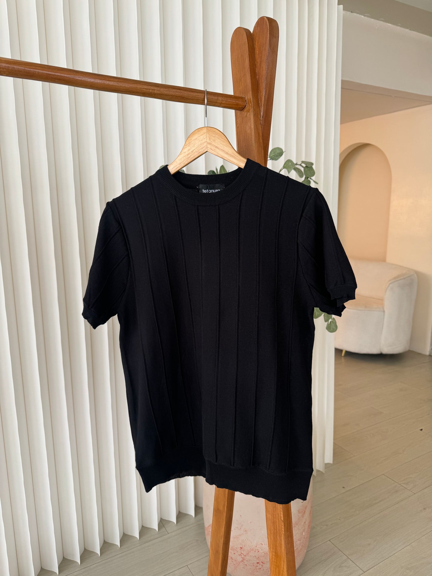 Round neck knitwear (2 COLORS)