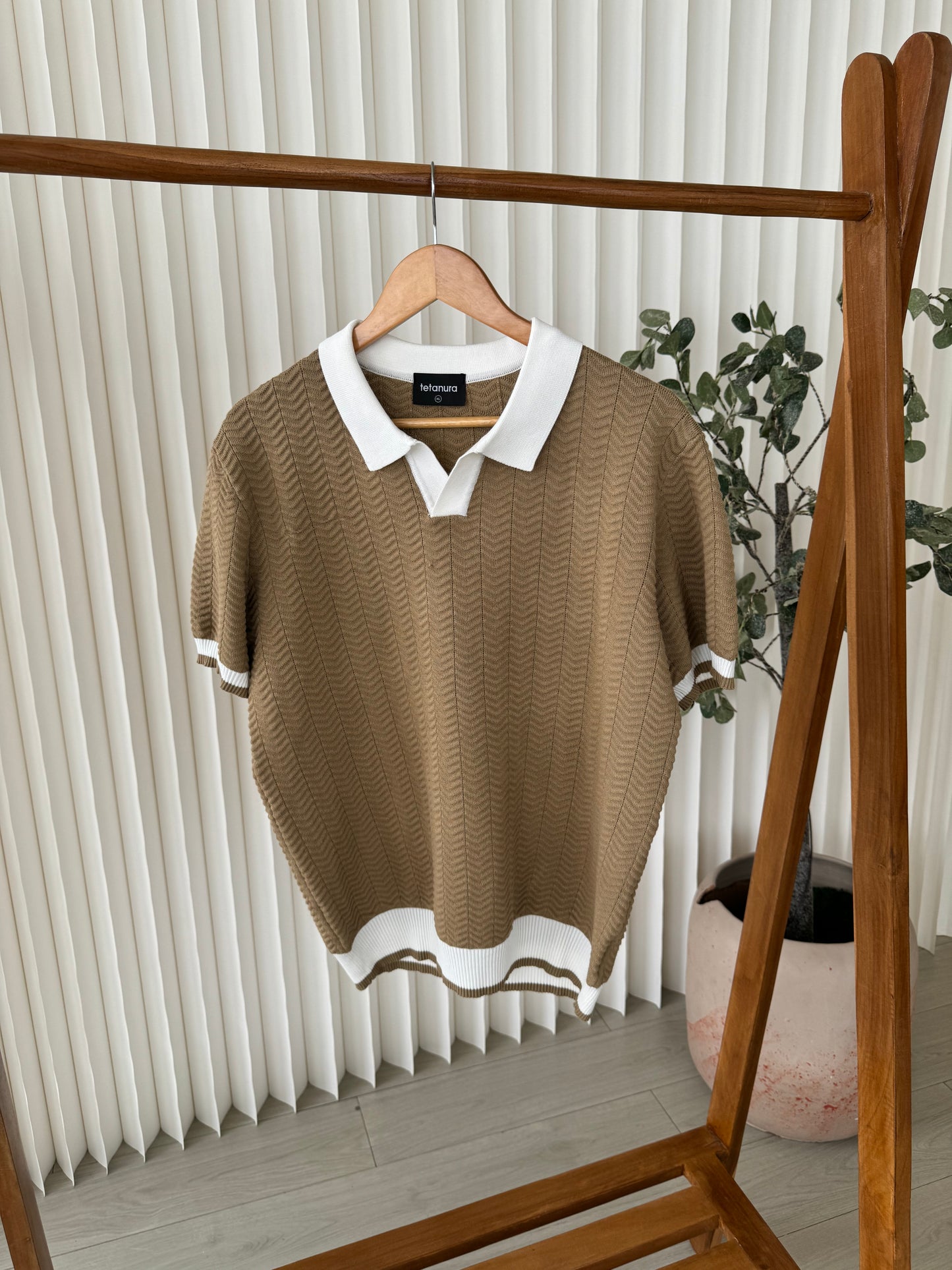 Two tone knitwear (2 COLORS)