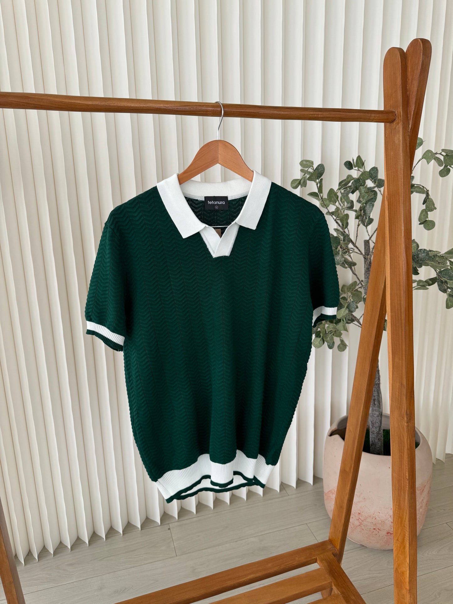 Two tone knitwear (2 COLORS)