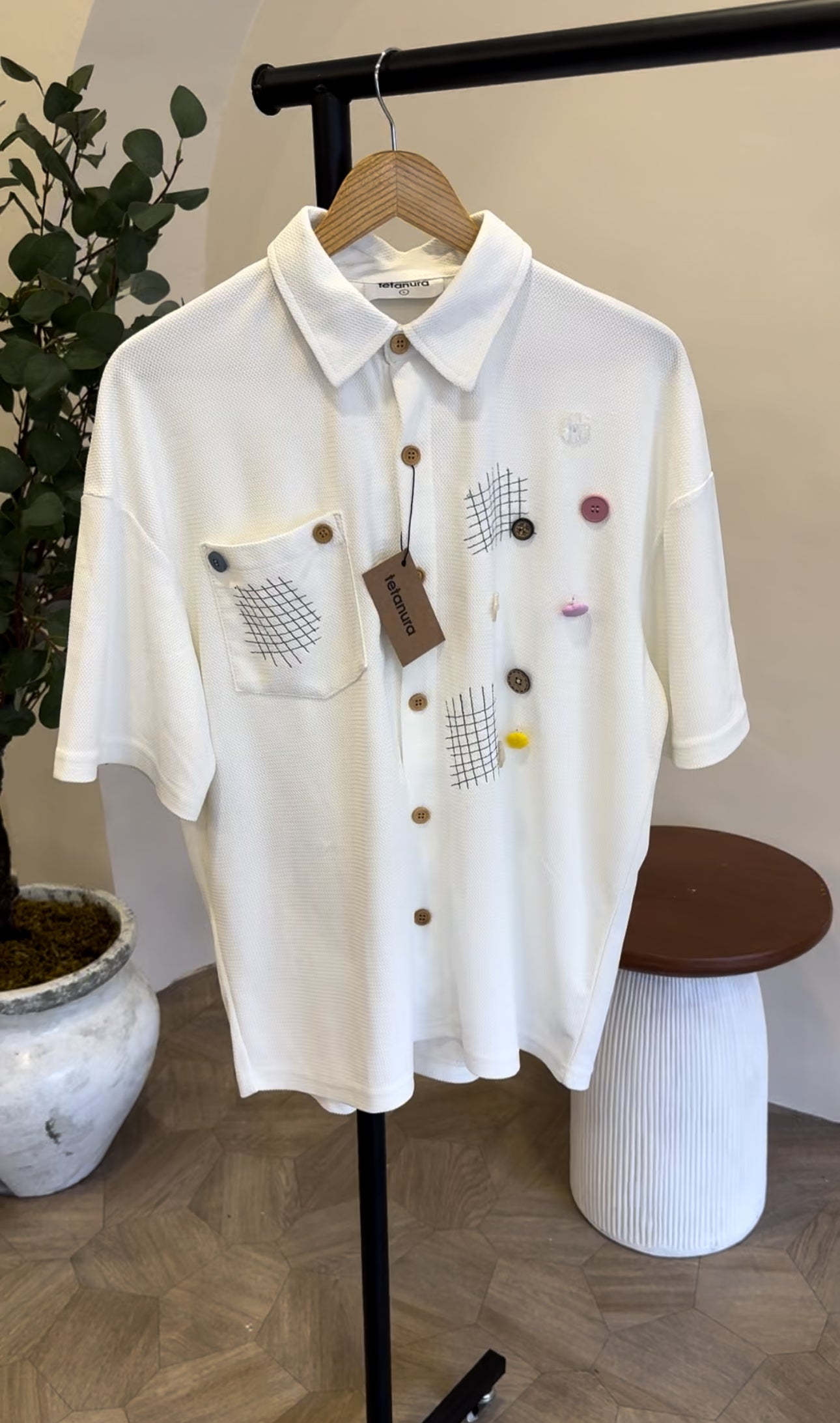 Button shirt (2 COLORS)
