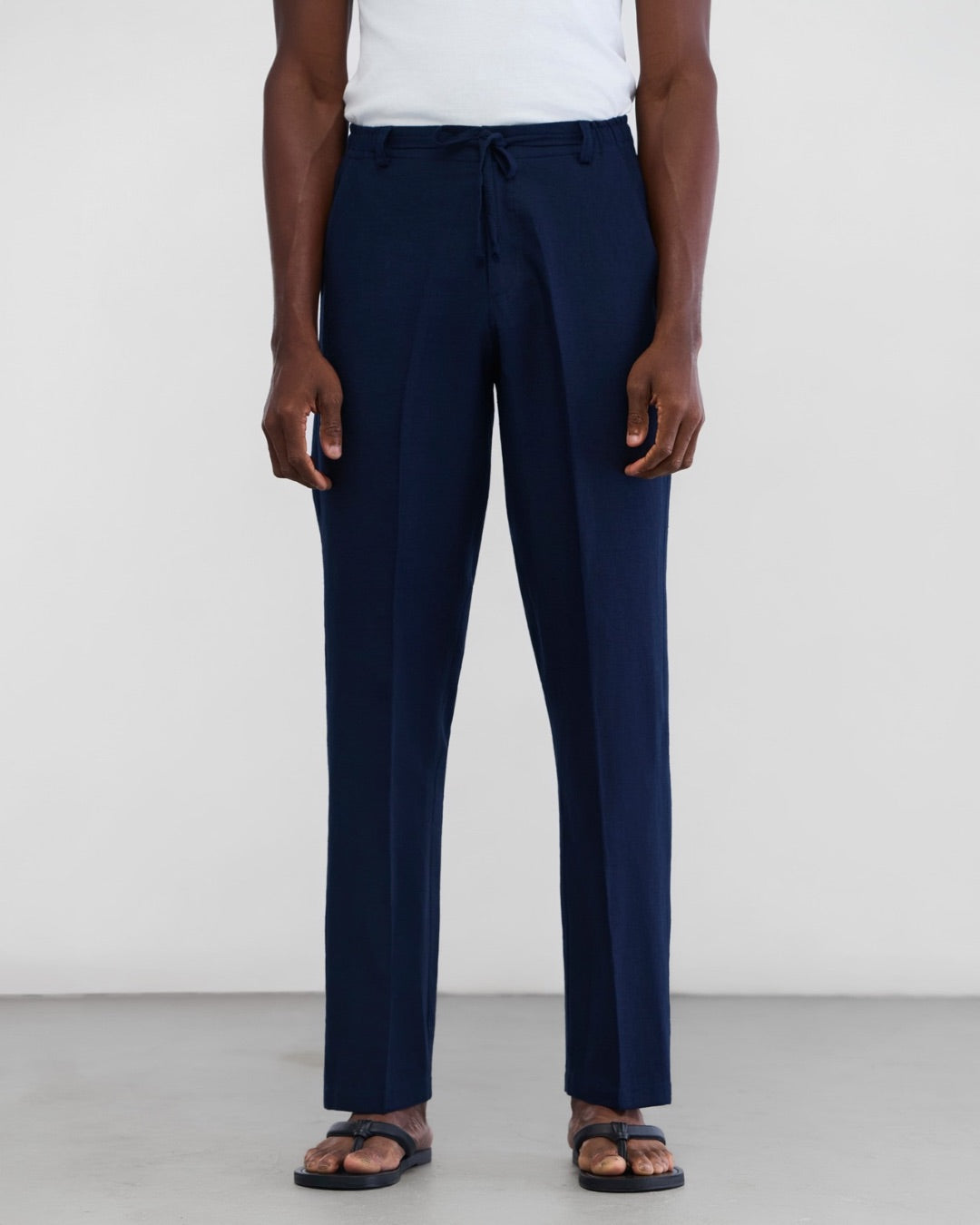 Tetanura slim pants - Navy Blue