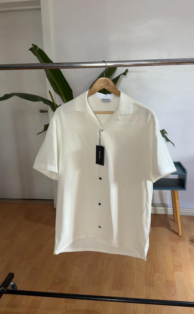 Plain off white shirt