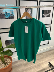 Plain green short sleeve tee