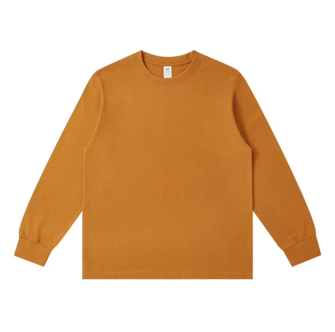 Plain long sleeve tee (8 COLORS)