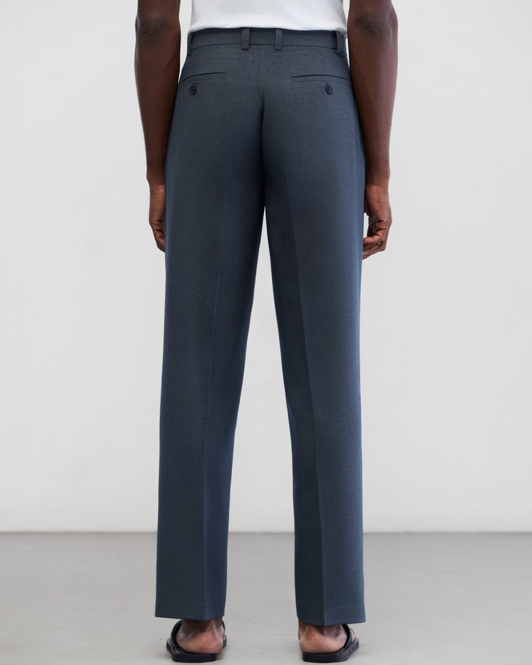 Tetanura Pleated Pants Grey