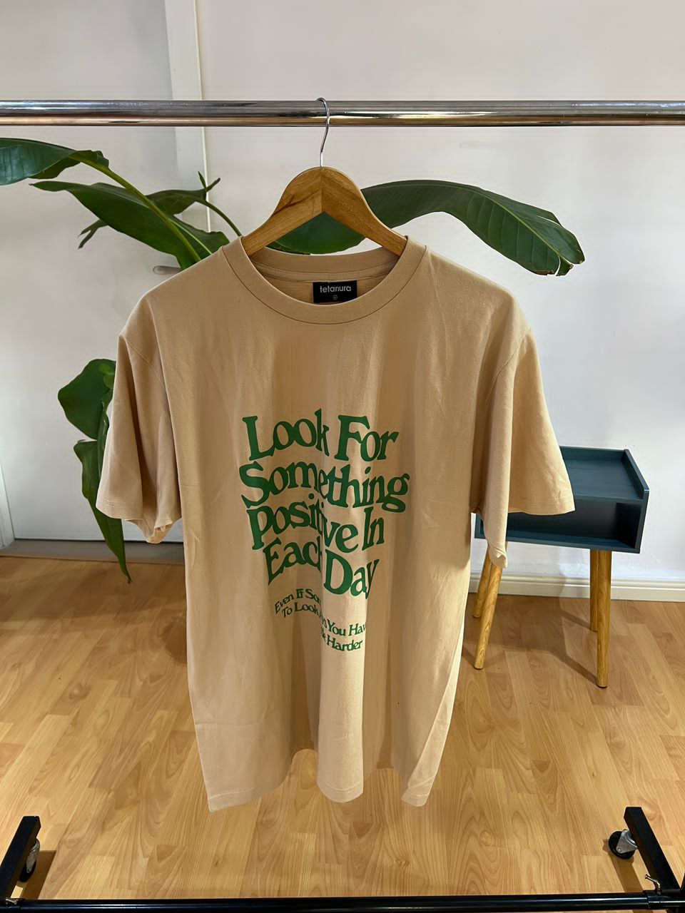 Brown Positive tee