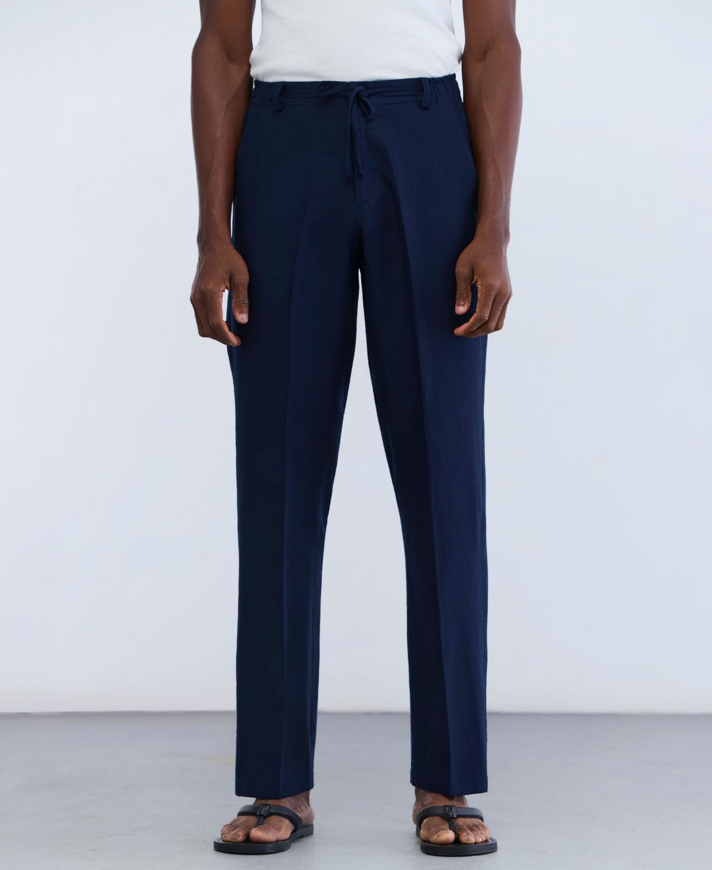 Tetanura slim pants - Navy Blue