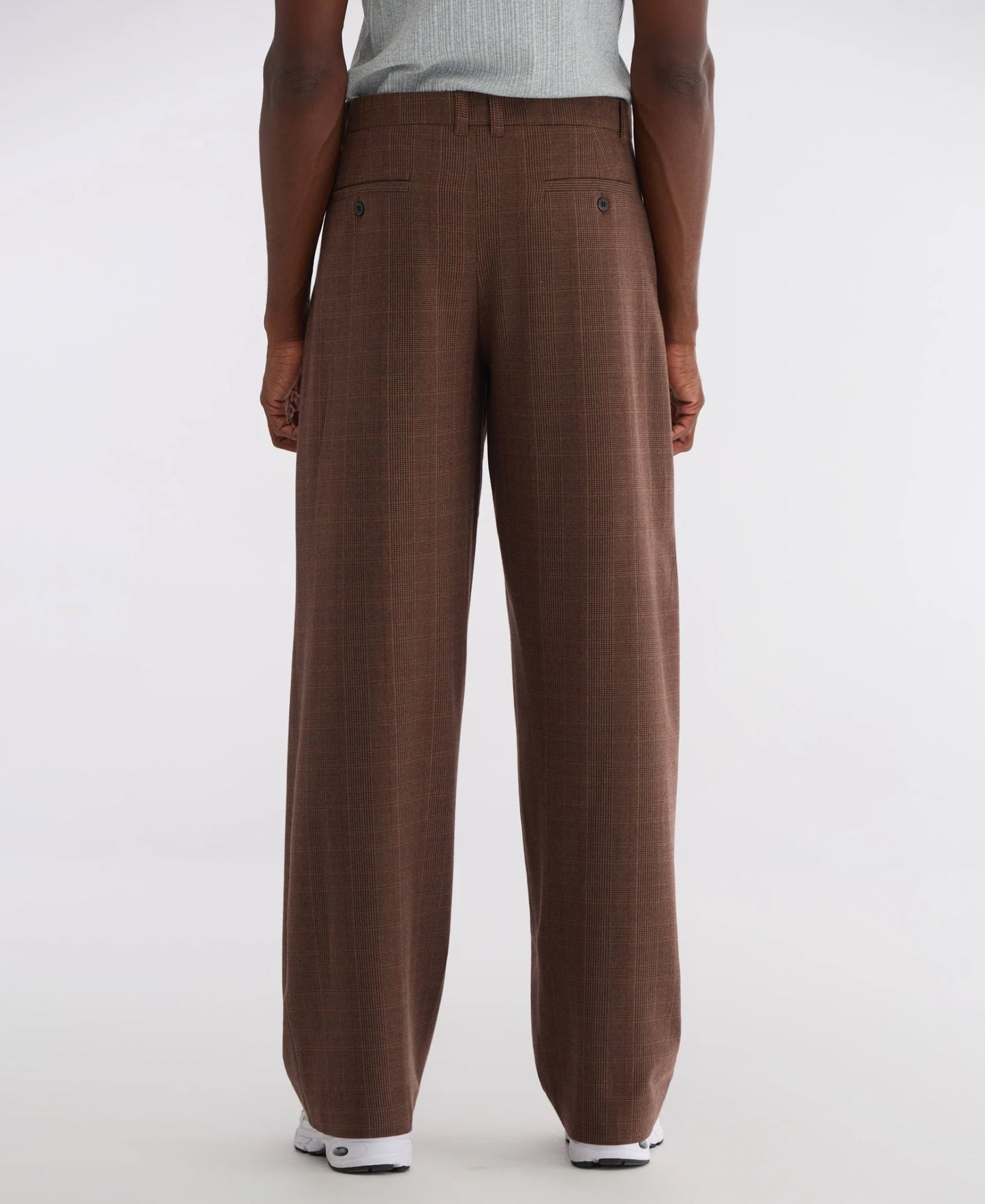 Tetanura pleated pants - Tartan