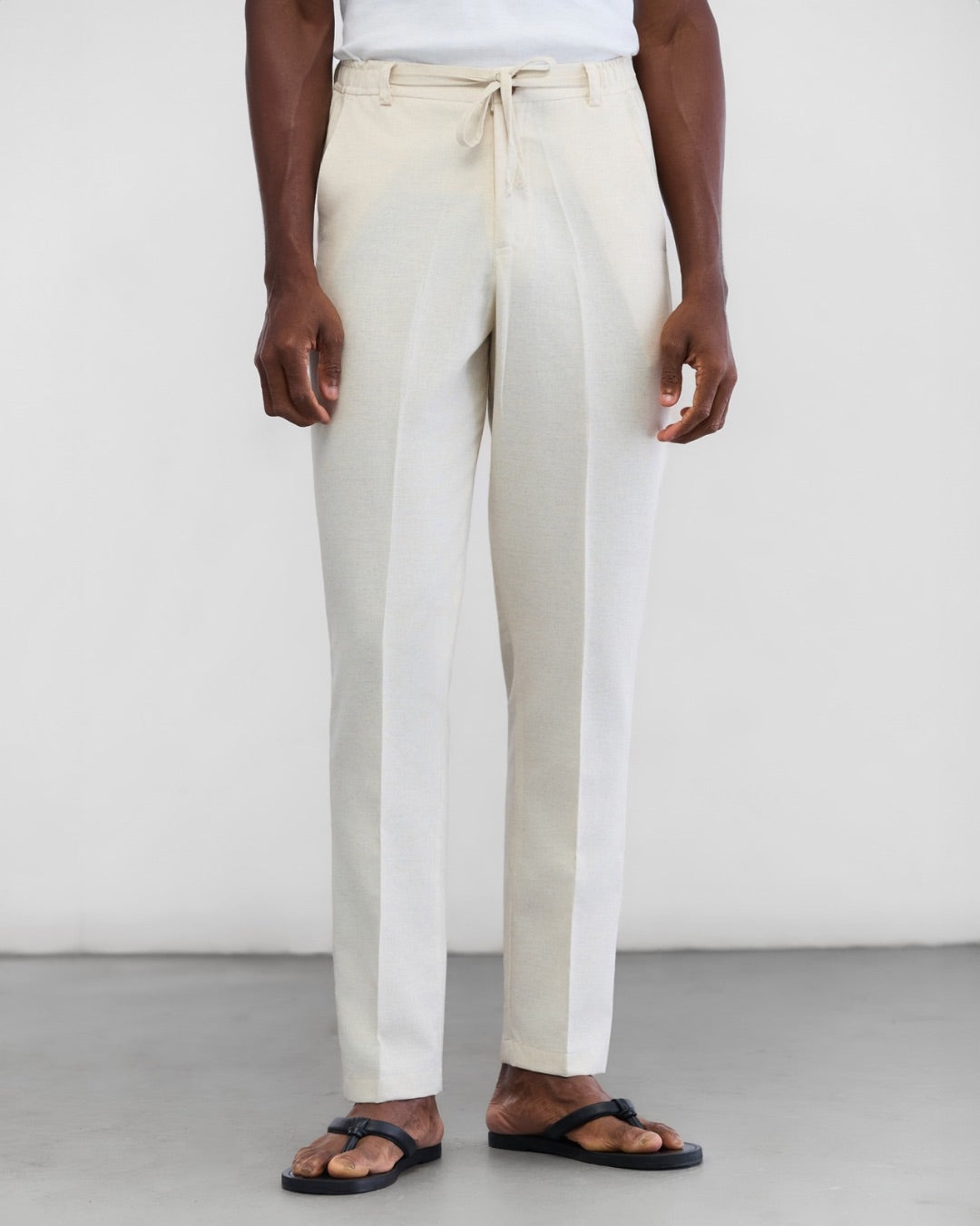 Tetanura Slim pants - Stone