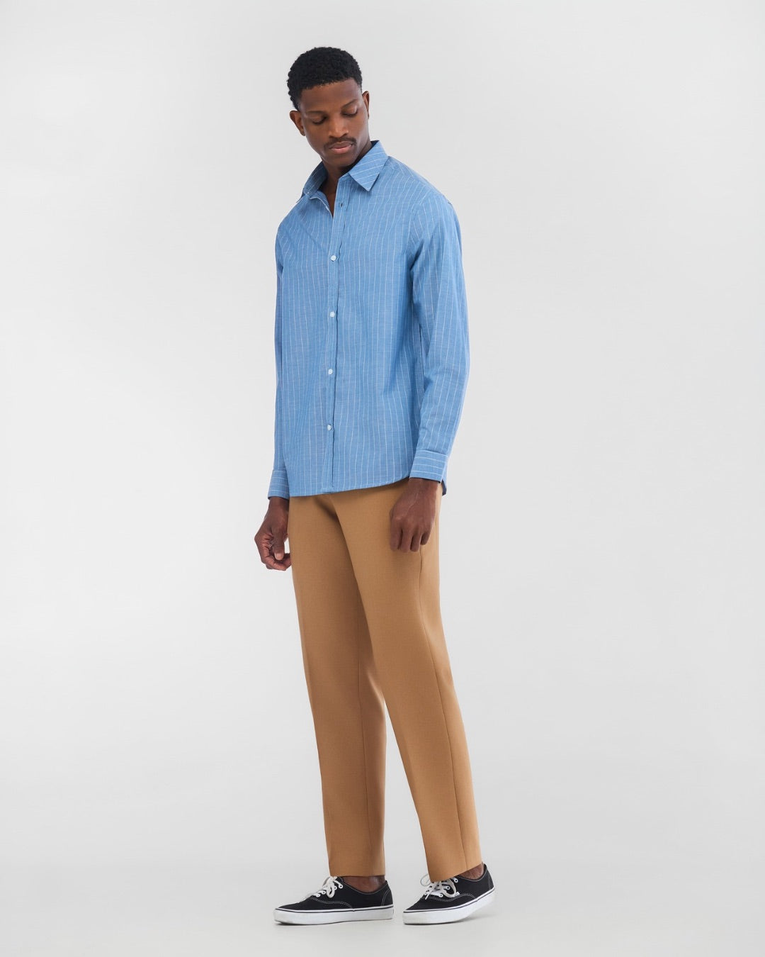 Meridian shirt - Blue stripe