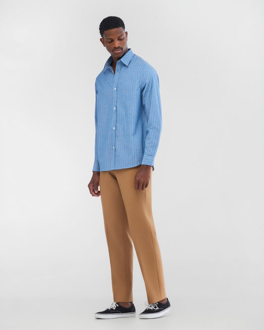 Meridian shirt - Blue stripe