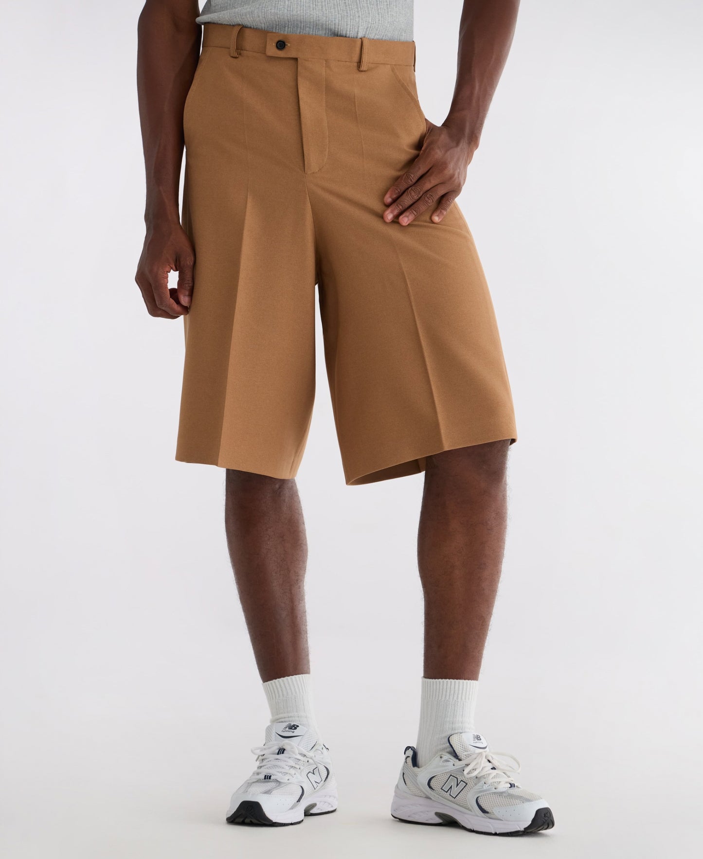 Tetanura Knee shorts - Camel