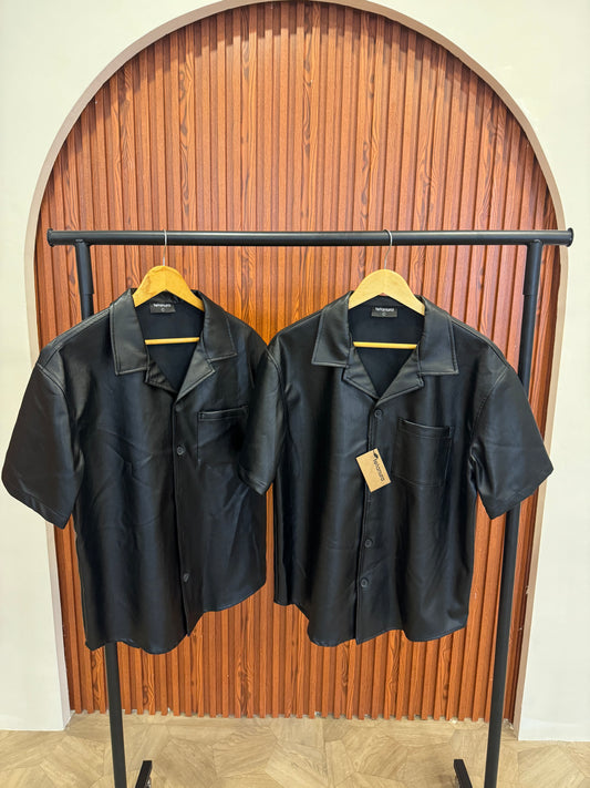 Leather shirt
