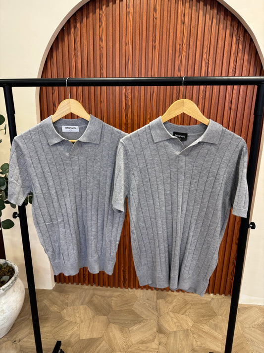 Plain grey shirt