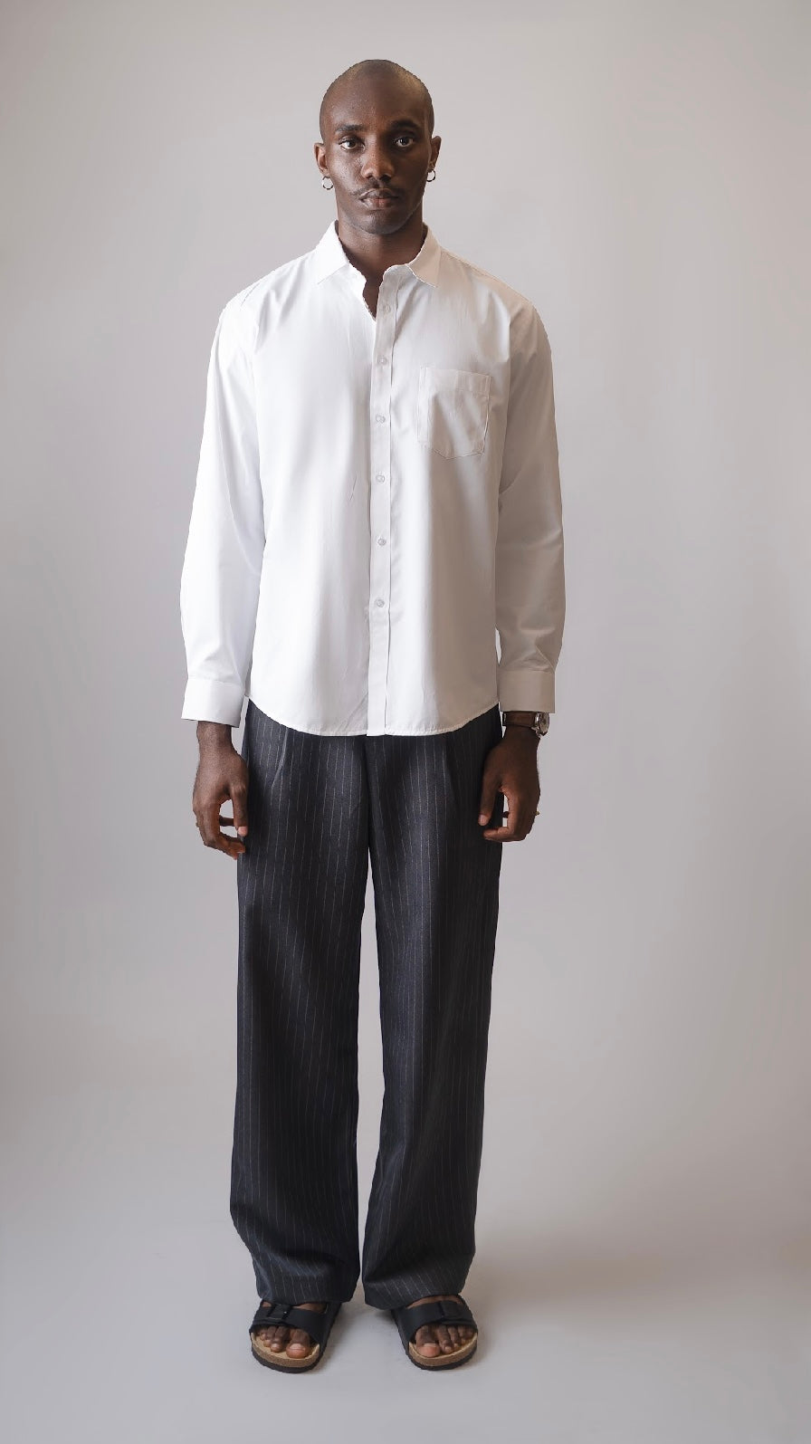 Long Sleeve Cotton Formal Shirts (4 COLORS)