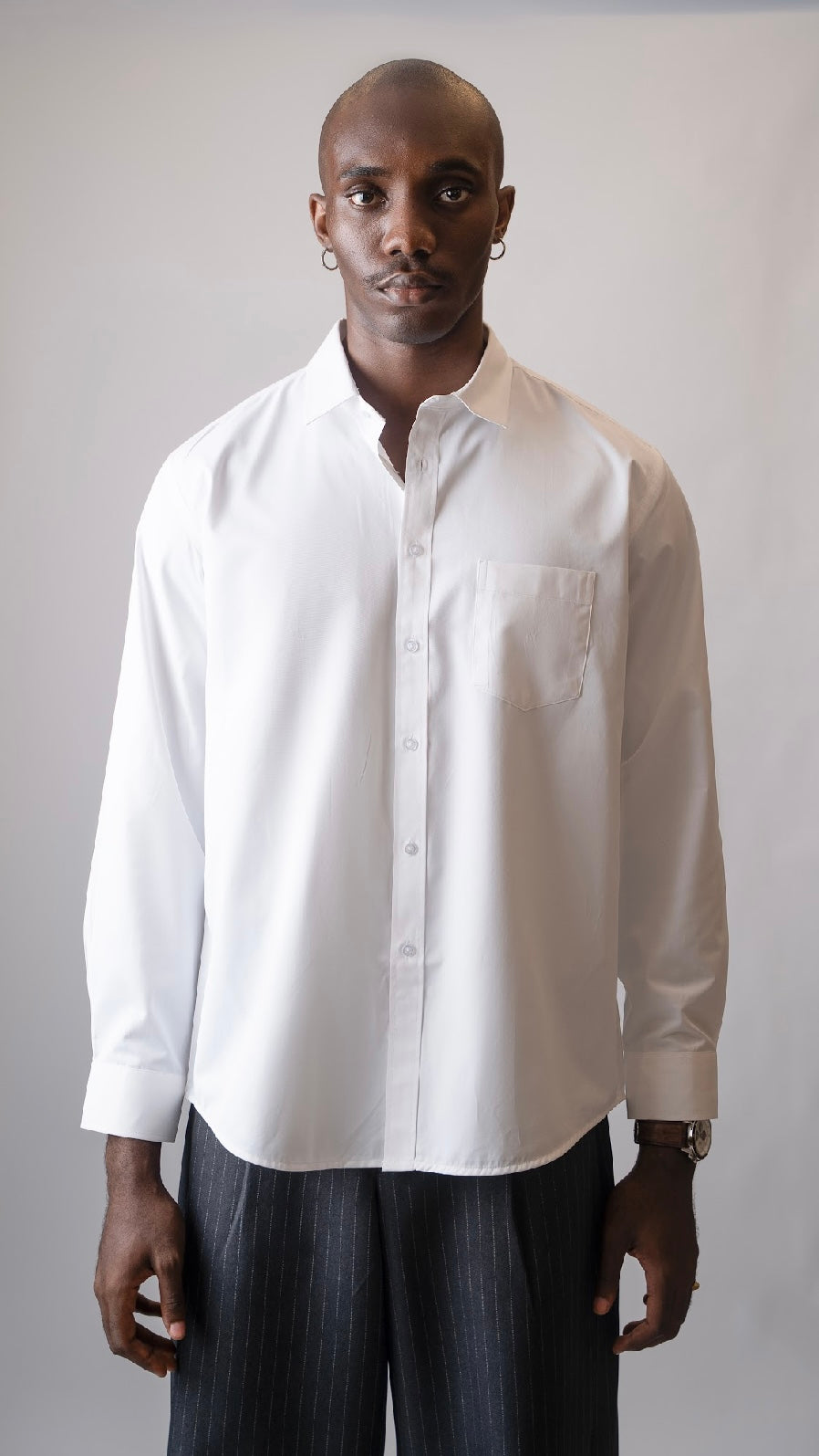 Long Sleeve Cotton Formal Shirts (4 COLORS)