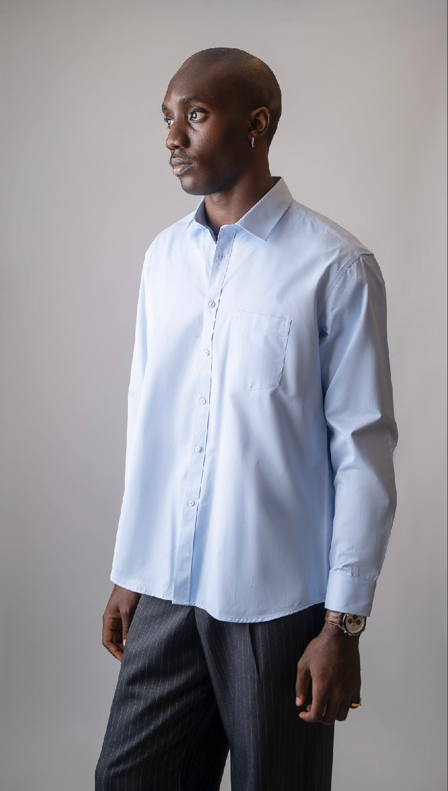 Long Sleeve Cotton Formal Shirts (4 COLORS)