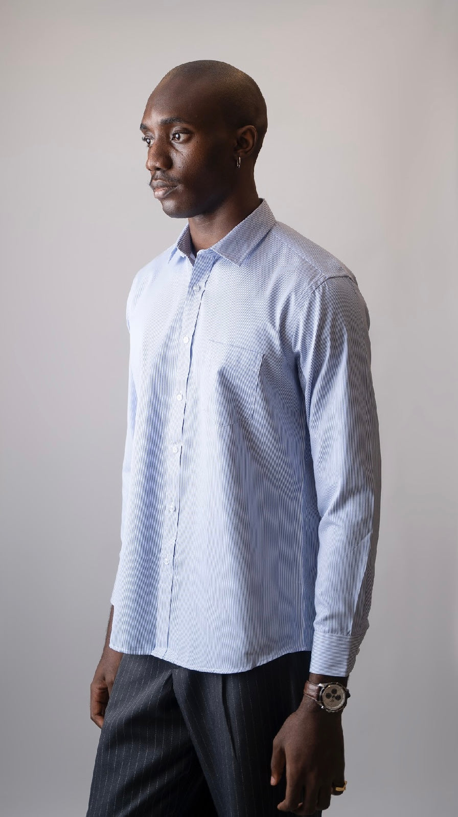 Long Sleeve Cotton Formal Shirts (4 COLORS)