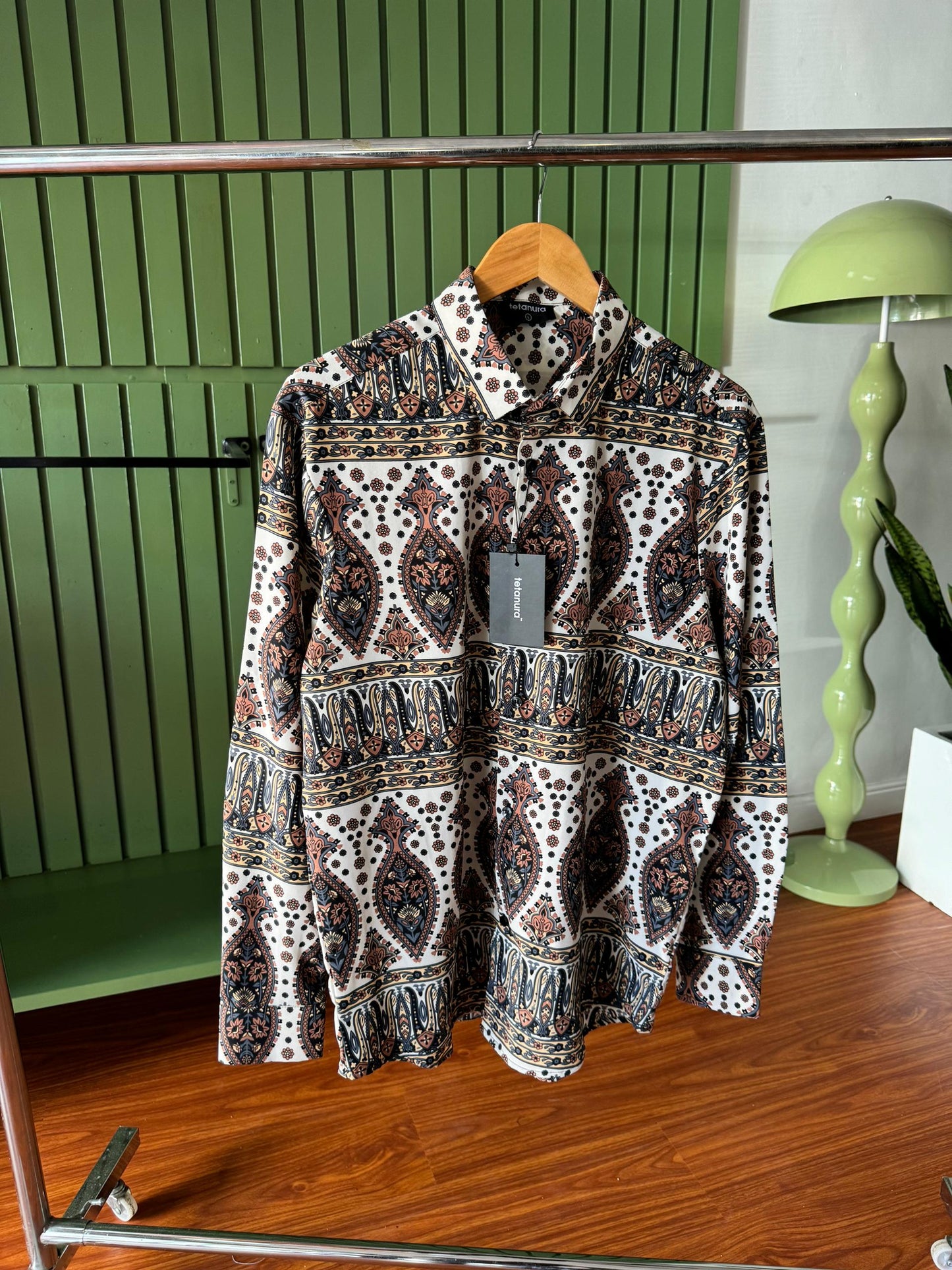 Multi design long sleeve shirt