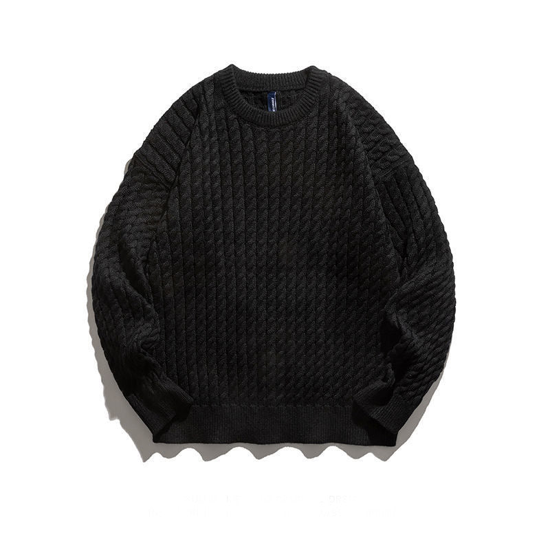 Knit sweatshirt (3 COLORS)