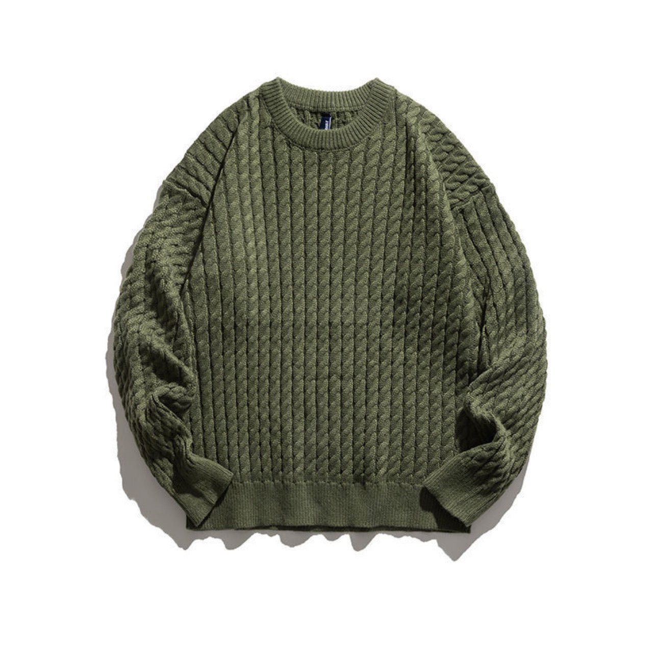 Knit sweatshirt (3 COLORS)